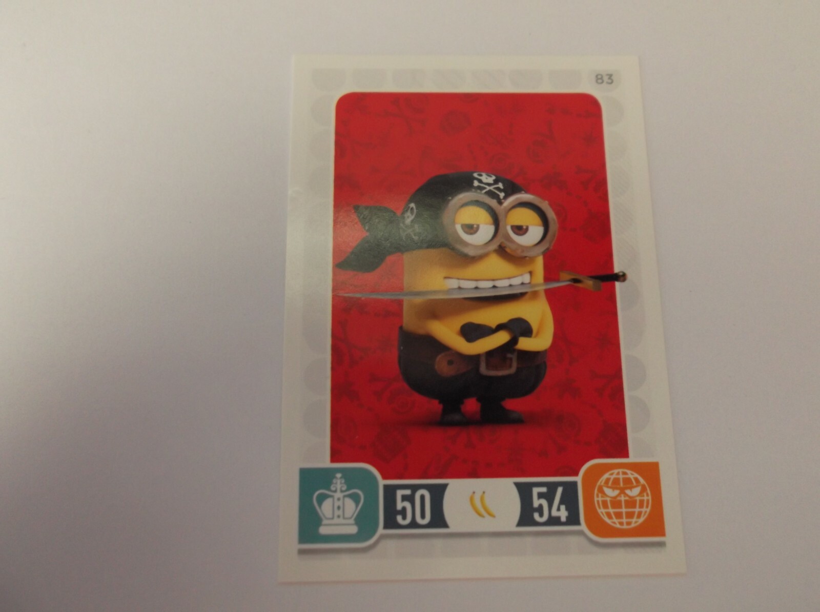 Topps / Universal Minions "PIRATE MINION" 83 Trading Card eBay