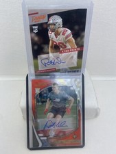 2021 Panini Absolute Rookies Spectrum Orange Auto /75 Pete Werner #181 Prestige