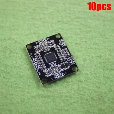 10Pcs 12V PAM8610 2X15W Dual Channel Stereo Class D Amplifier Board Ic New we