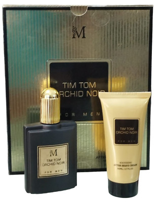 TIM TOM Orchid Noir Herren Parfum Kit EDT 50ml + After Shave Cream 50ml