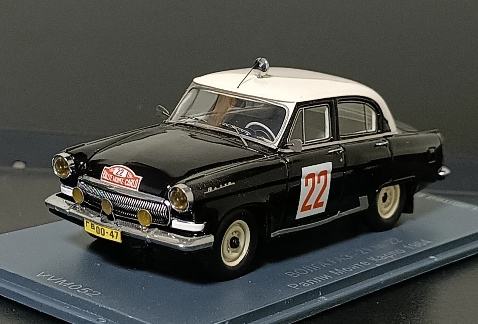 1/43 GAZ-21 Volga #29 Rally Monte Cralo, 1964 USSR VVM NEO - Image 3 of 4