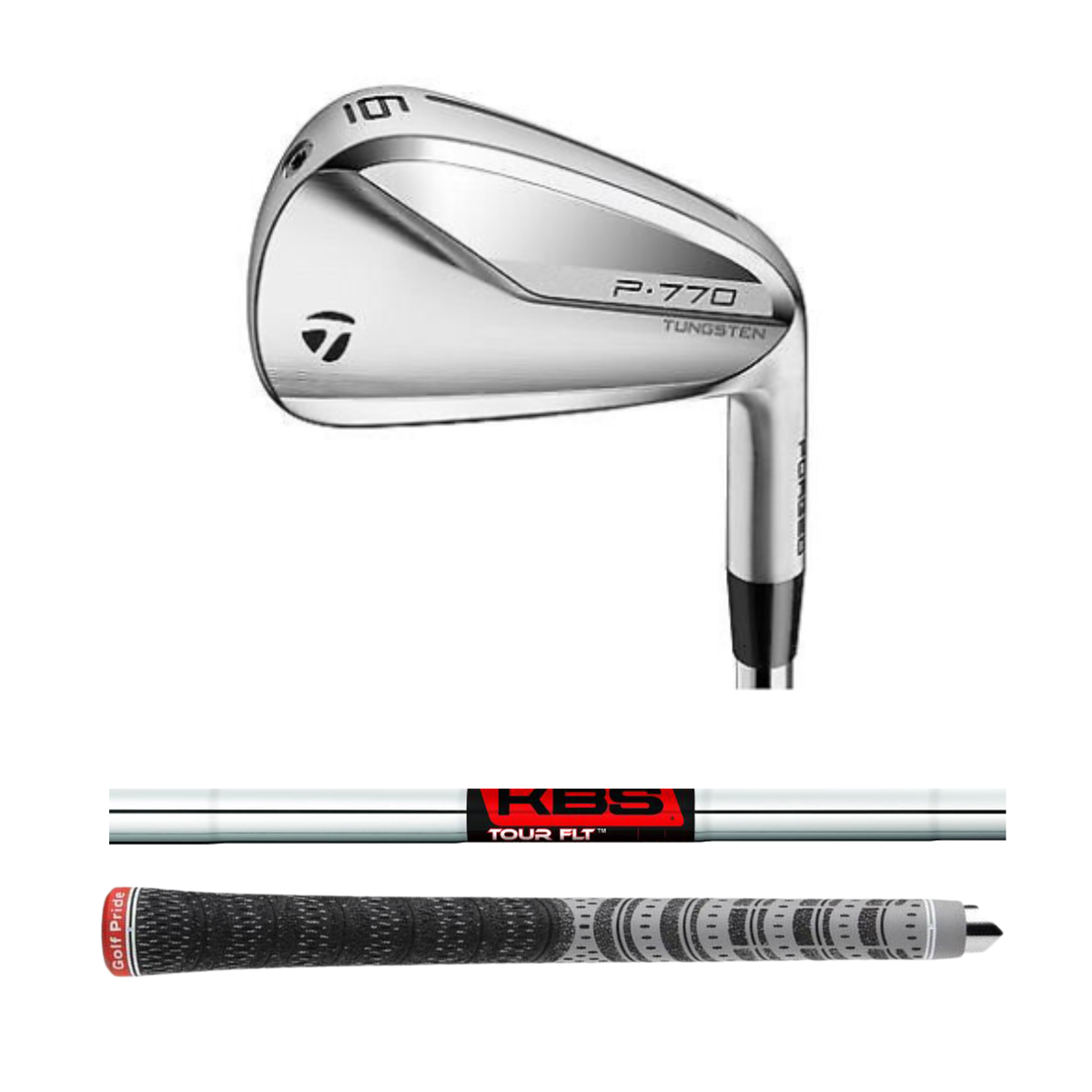 NEW TaylorMade P770 #3 Single Iron, KBS Tour FLT 120 Stiff Flex 