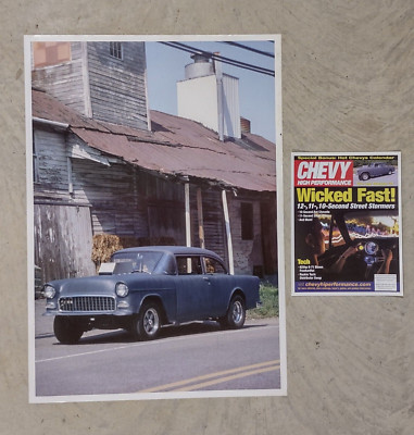 Two-Lane Blacktop Movie Car 1955 Chevrolet 55 Chevy Poster And Magazine Article