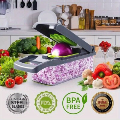Acheter Coupe-légumes rond Mandoline pomme de terre râpe à carottes trancheuse acier inoxydable lames de hachoir multifonctions accessoires de cuisine