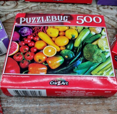 8 Jigsaw Puzzles, Puzzlebug & Artbox by Cra-Z-Art 300-500 pcs