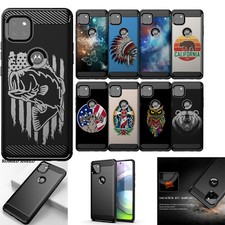 For Moto One 5G ACE Flex TPU Fiber SET8 TPU Slim Flexible Grip Case