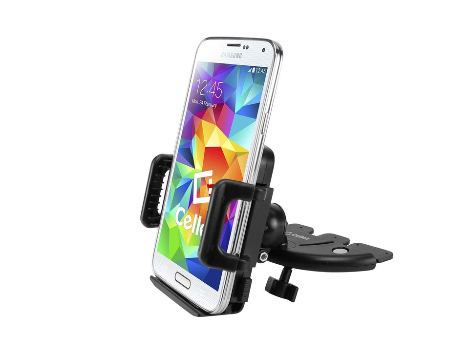 CD Slot Universal Phone Holder Mount for Apple iPhone 7 7Plus, 6 6s Plus 5 5s SE - Image 2 of 4
