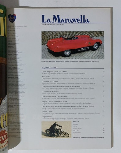 I115359 LA MANOVELLA 1997 a. XXXVII n. 10 - Abarth / Guzzi Condor / Formula 1 - Picture 2 of 2