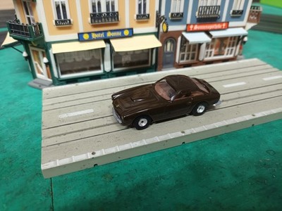 Faller AMS - Ferrari 250 GT Lusso ''Steve McQueen'' - Brown -  JoeSlot-Chassis