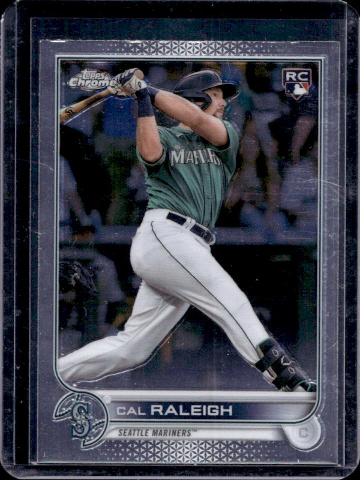 2022 Topps Chrome Sonic Cal Raleigh RC Rookie #149 Mariners
