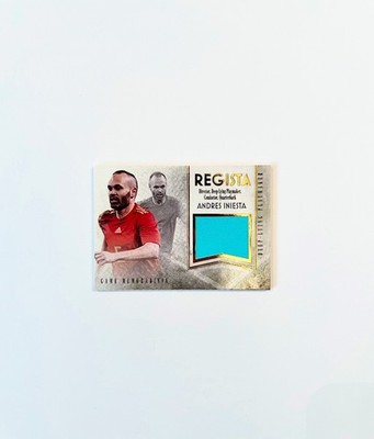 2024 Futera Unique Nostalgia Andres Iniesta Regista Game-Worn Patch /20