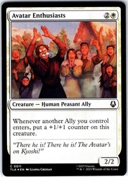 Avatar Enthusiasts 11/447 Foil - Avatar: The Last Airbender MTG