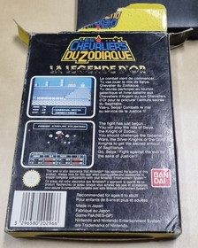 Jeu LES CHEVALIERS DU ZODIAQUE pour console Nintendo NES - SANS NOTICE - FRA
