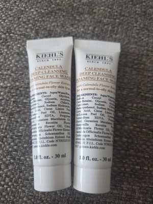 Kiehl's Deep Cleansing Foaming Face Wash 2 Pack 1.0 fl oz Each
