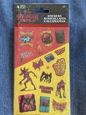 Stranger Things New Sticker Pack Sandy Lion 4 Pages New Sealed