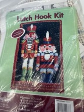 VTG Craftways Latch Hook kit Nutcrackers 2009 555077 Holiday Christmas
