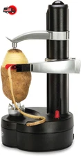 Rotato Electric Peeler Machine Automatic Potato Fruit Peelers Kitchen + 6 Blades