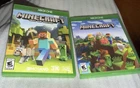 2x Minecraft XBOX ONE Game Lot Minecraft 2018 & Xbox One Edition 2014 (2 Games)