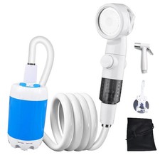 Portable Rechargeable Outdoor Shower Handheld Camping Dog Bathing Pump