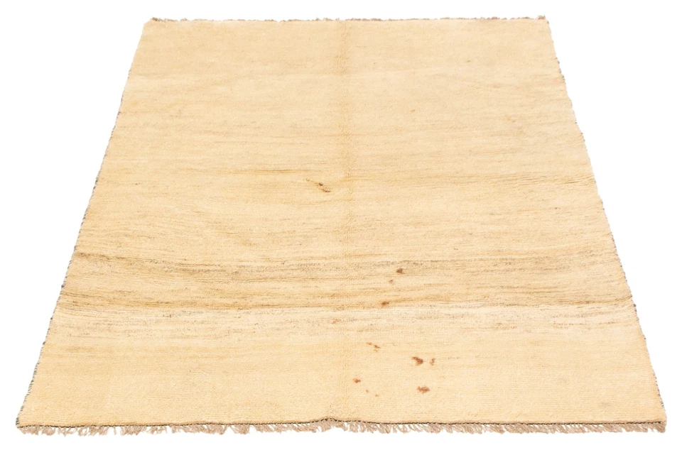 5'3" x 7'1" Traditional Vintage Hand Knotted Oriental Carpet Wool Area Rug - Image 3 of 4