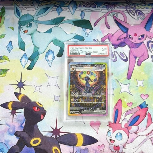 Pokémon Umbreon ex 280HP Special Illustration Rare Sv: Prismatic Evolutions 161…