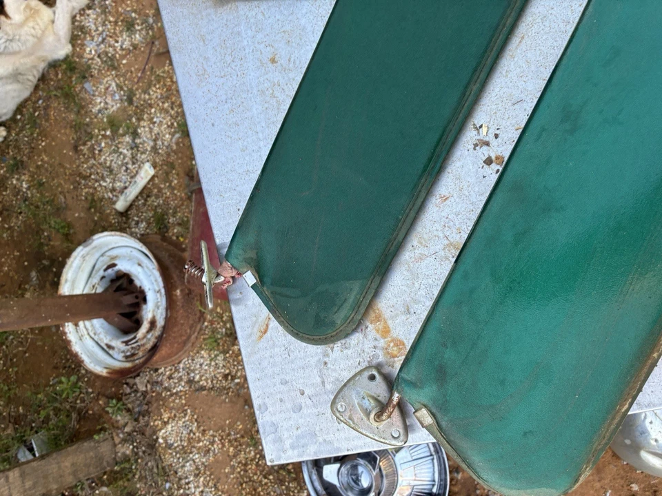 Ford F100 - F250 - F350 Bronco Pickup Truck Green Sunvisors 1973 - 1979 - Image 2 of 4