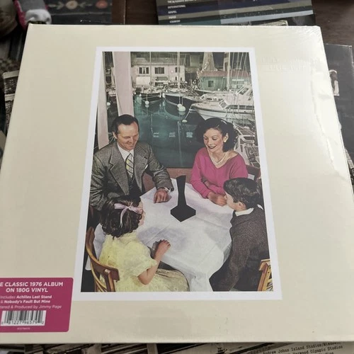 LED ZEPPELIN PRESENCE - 180-GRAM VINYL LP " NEW, SEALED " REMASTERED