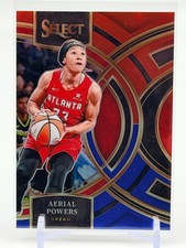 Aerial Powers 2024 Panini Select WNBA Prizms Red and Blue #145 SN #/399