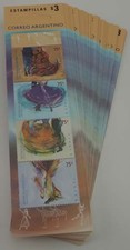 2001 Argentyna; 50 zeszytów znaczkowych tańce, **/MNH, nr Mi 2698/01, ME 600,-