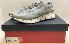 Reebok Men's Zig Dynamica 4, Lace-Up Running Shoes, Gray, Size 10.5