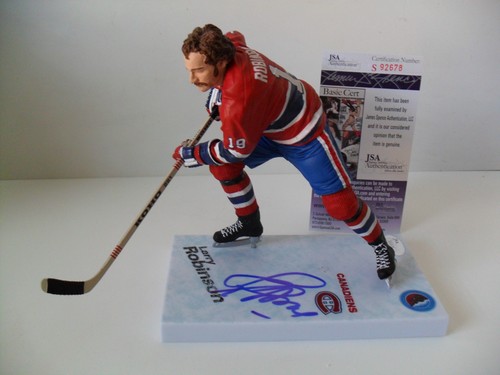 Larry Robinson Autographed Signed Montreal Canadiens McFarlane JSA Cert COA - Picture 3 of 7