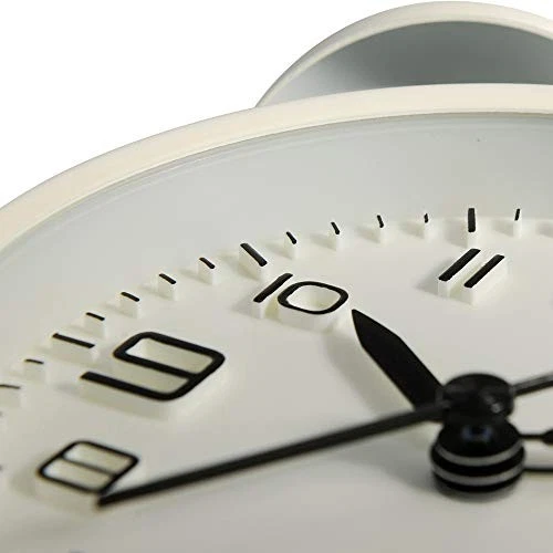 Peakeep 4 Inches Twin Bell Loud Alarm Clock for Heavy Sleepers, Backlight, - Image 4 of 4