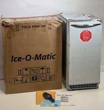 Nearly New $3,800 Ice-O-Matic GEMU090 Pearl Self Contained Ice Machine Maker