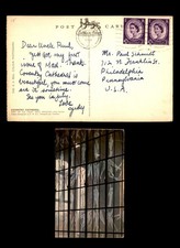 Mayfairstamps Great Britain 1964 Maida Hill to Phila PA Church Window Postcard a