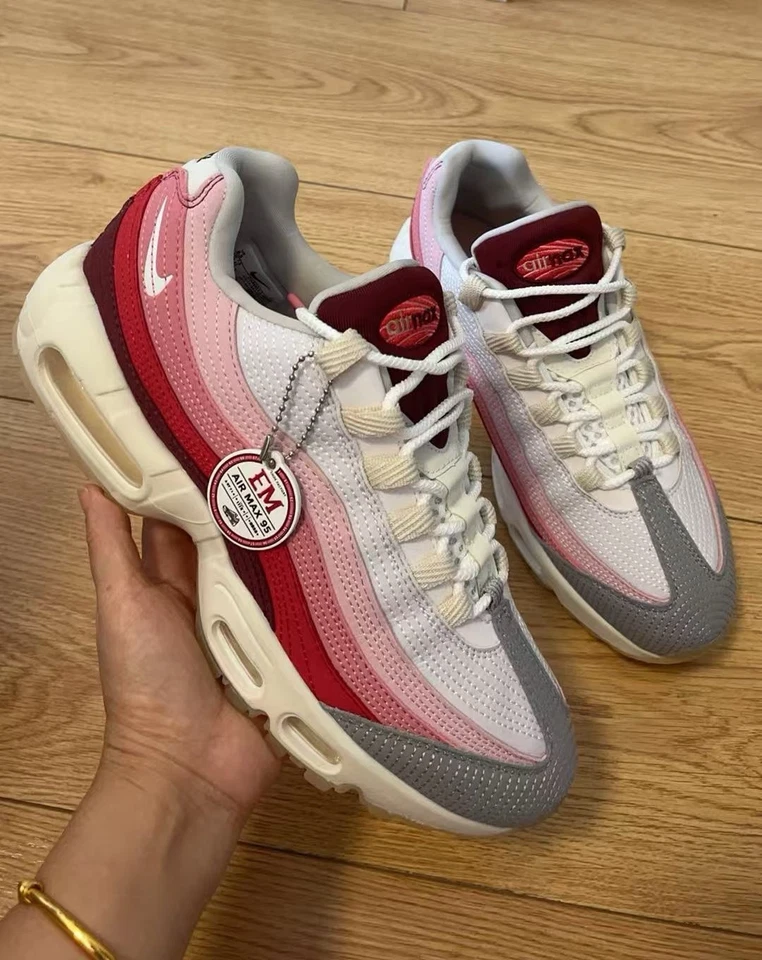 Nike Air Max 95 Anatomy of Air GID Team Red/Summit White - Image 4 of 4