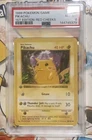 1999 PIKACHU #58 BASE SET 1ST EDITION - RED CHEEKS PSA 8 POKEMON TCG SHADOWLESS