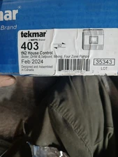 Tekmar 403House Control TN2 4 Zone 24 Volt for Pumps Best Price 