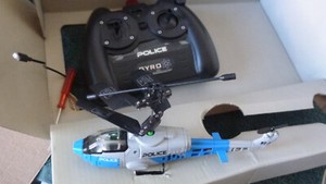 POLICE HC-2 Ferngesteuerter Mini-Helicopter mit Gyro-Stabilisator Funktionsfä. ?