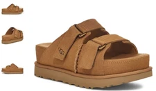 UGG Goldenstar HI Slide Chestnut Platform Sandal Women's US sizes 5-12/NEW!!!
