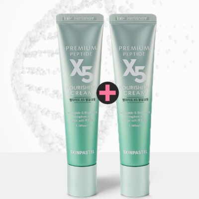Skin Pastel Premium Peptide X5 Nourishing Cream 30ml x 2EA Moisturizing Cream
