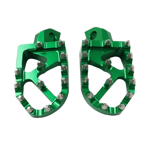 MX Style Foot Pegs Pedal For Kawasaki KDX200 250 KDX220R 200R KX125 KX250 KX 500 - Picture 2 of 11
