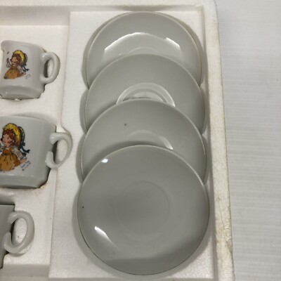 Rare service de dinette ancienne en porcelaine Sarah Kay - motif poupée vintage | eBay
