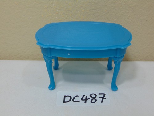 BARBIE DOLL HOUSE BLUE TEAL COFFEE LIVING ROOM MY SCENE RARE