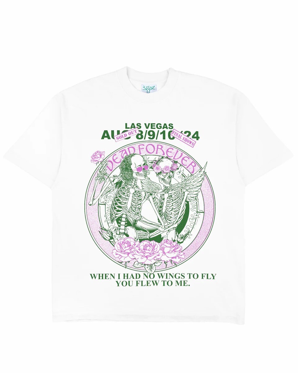 Online Ceramics Las Vegas Dead Forever Final Shows Thank You T-Shirt XL New-image