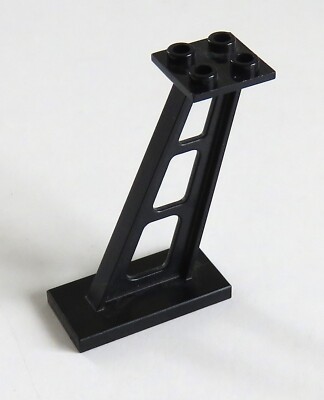 LEGO - Stütze / Pfeiler /Support 2 x 4 x 5 geneigt, schwarz # 4476b