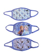 Disney Frozen 3 Pack Children's Face Mask Qty Discount NEW IN FACTORY SEALED BAG
