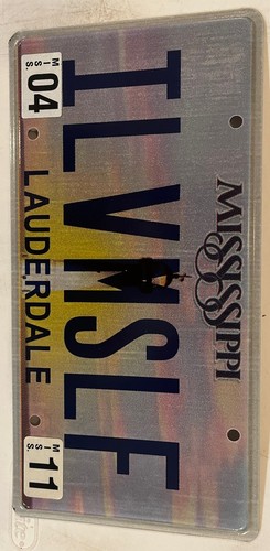 Vanity I LOVE MYSELF license plate Happy Life Meditate Beauty Confident Esteem - 第 4/12 張圖片