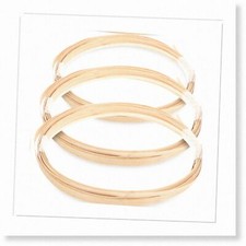 BambooCrafts: Versatile Basket Weaving Supplies - 3 Rolls of Natural Bamboo Stri