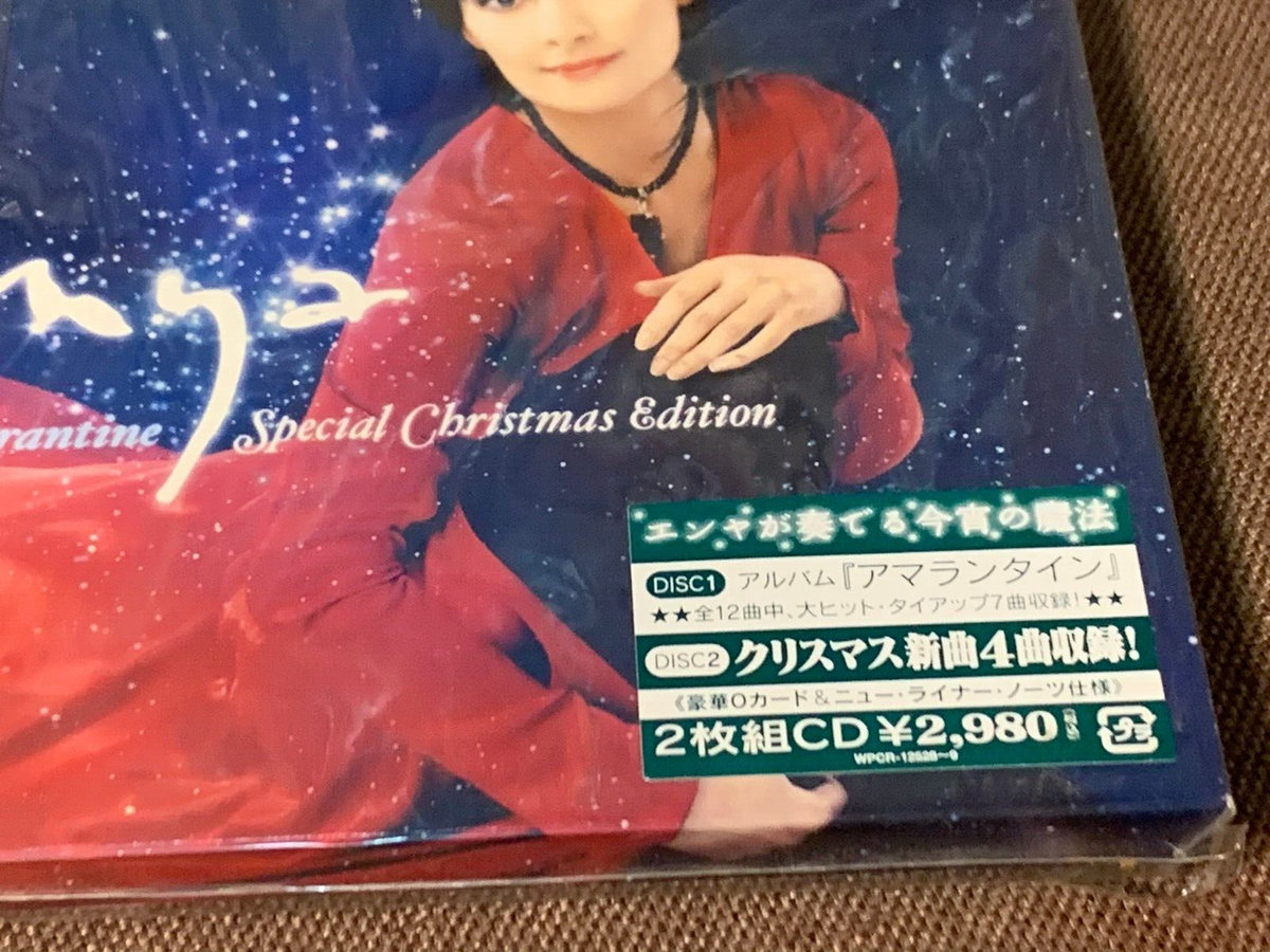Promo ENYA Amarantine : Special Christmas Edition JAPAN CD WPCR