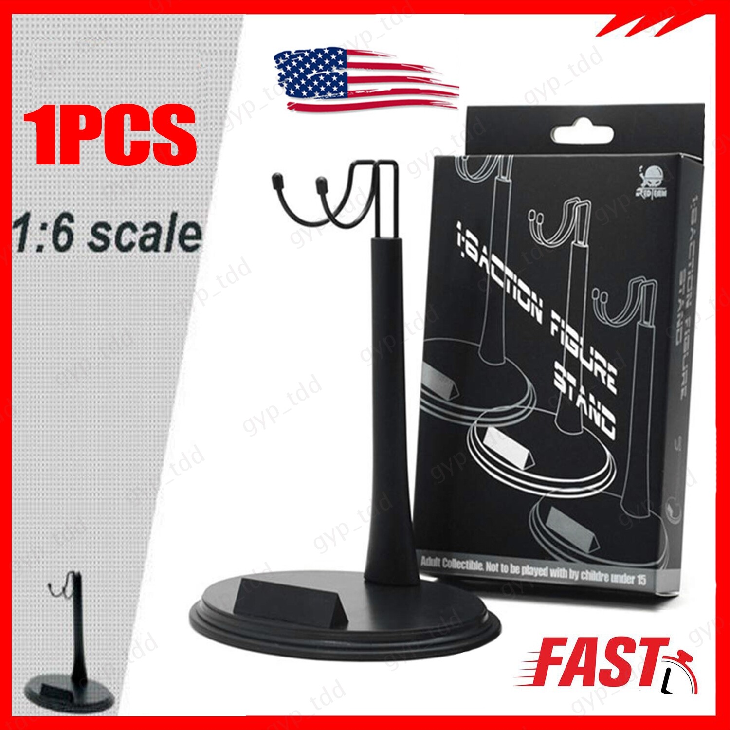 action figure stand base